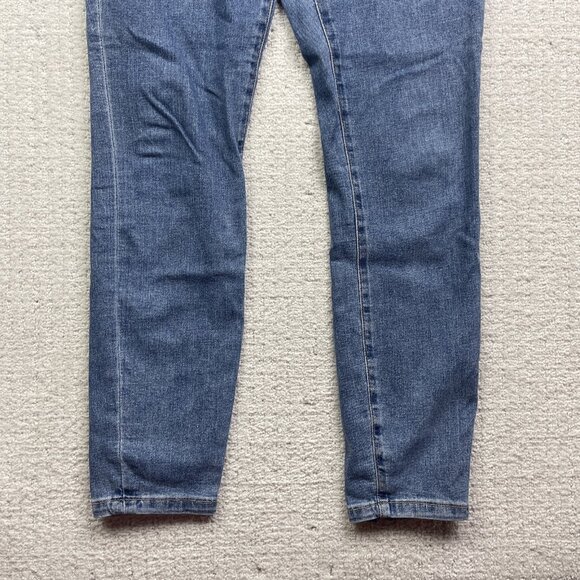 Y2K Tommy Jeans High Rise Curve Legging Light Blue Skinny Denim Womens Size 8 - Picture 3 of 13
